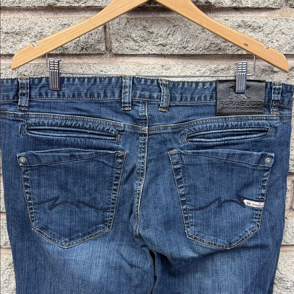 Parasuco Dark Blue Relaxed Men's Jeans - Picture 4 of 5